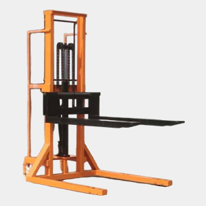 Straddle leg hand Stacker